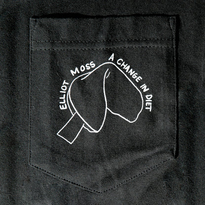 Fortune Cookie Pocket Tee [Black]